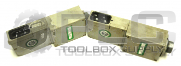 LOT OF 2 ALLEN BRADLEY 42MTB-5000 SER B BASE W/42MRL-5000/B TRANS BEAM SOURCE 