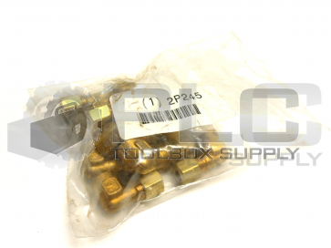 NEW LOT OF 10 SWAGELOK COUPLING FITTING REDUCER 3/8 " 2P245 BRASS