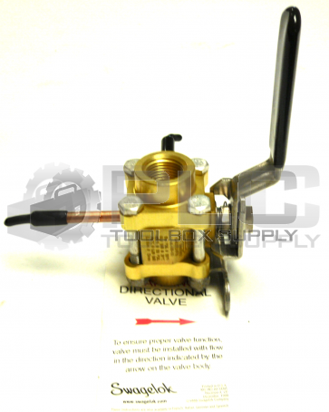 NEW SWAGELOK B-63TDVF8-JL-SB-SS DIRECTIONAL VALVE
