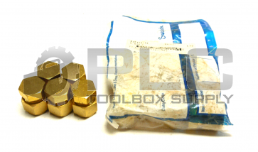 NEW LOT OF 15 SWAGELOK B-810-C CAP 1/2" BRASS