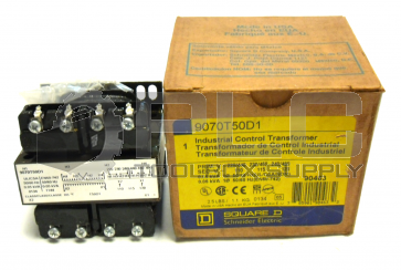 NEW SQUARE D 9070T50D1 INDUSTRIAL CONTROL TRANSFORMER