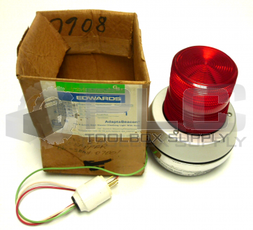 NEW EDWARDS 51CR-N5 FLASHING LIGHT WITH HORN ***TESTED***