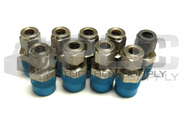 NEW LOT OF 9 SWAGELOK 3/8" 1/4" MALE CONNECTOR 