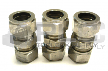NEW LOT OF 3 HOK GYROLOK 3/4" COUPLING FITTING 