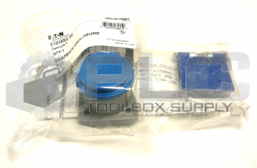 NEW SEALED EATON E1016SC-34 SNAPBACK ENCLOSURE W/ A100895-1 CAM-LOK RECEPTACLES 