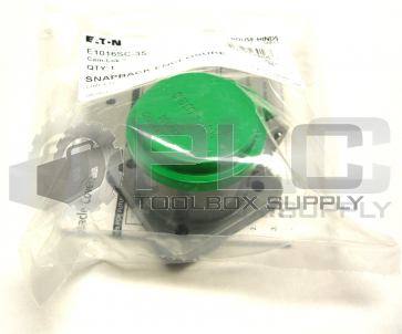 NEW SEALED  EATON E1016SC-35 SNAPBACK ENCLOSURE 