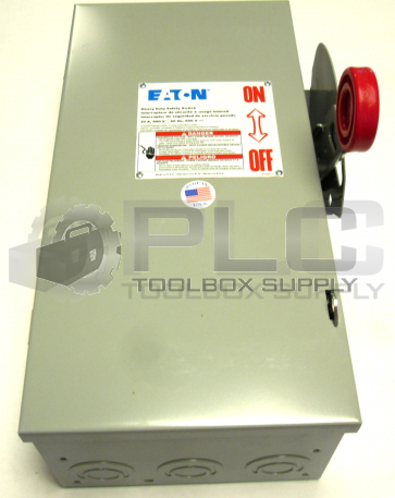 NEW EATON DH261UGK HEAVY DUTY SAFETY SWITCH 30A SER A 2 POLE NON-FUSIBLE