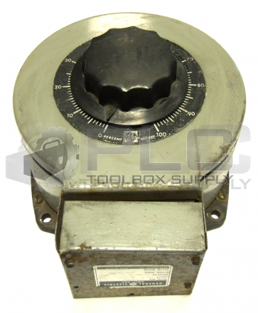 GENERAL ELECTRIC 9T92Y38G3 VOLT-PAC 120V 50/60 CY