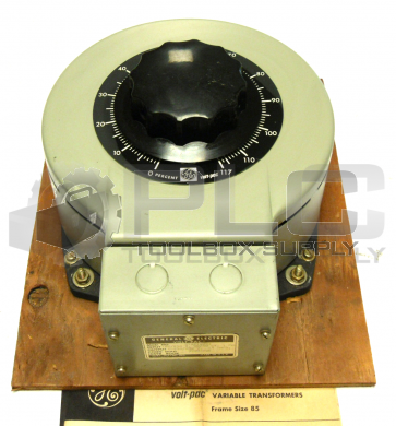 NEW GENERAL ELECTRIC 9T92Y39G3 VOLT-PAC 120/240 INPUT 50/60V OUT-0-240/280 V 