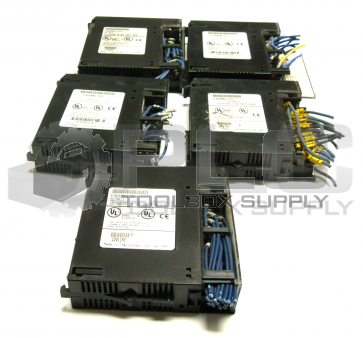LOT OF 5 GE FANUC IC693MDL741E OUTPUT MODULE 