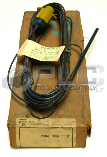NEW PARTLOW 335HKL-P110-50 PISTON-PAK MERCURY BULB 50 FT 100 TO 350 DEGREES F