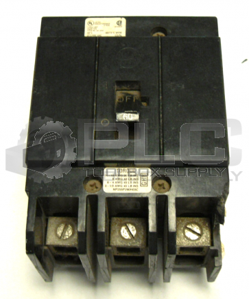 CUTLER-HAMMER GHB3060 3-POLE 60 AMP 480V ***SEE PICTURES***