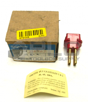 NEW IN BOX CROUSE HINDS ATP272 PLUG INTERIOR ASSEMBLY 