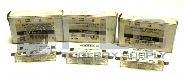 NEW LOT OF 3 SQUARE D  9999-D11 AUXILIARY CONTACTS