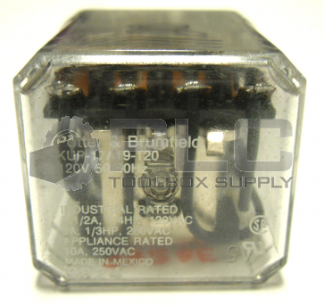 NEW POTTER & BRUMFIELD KUP-17A19-120 RELAY 120V 50/60HZ