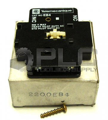 NEW TELEMECANIQUE EB4 2200EB4 AUXILIARY CONTACT MODULE