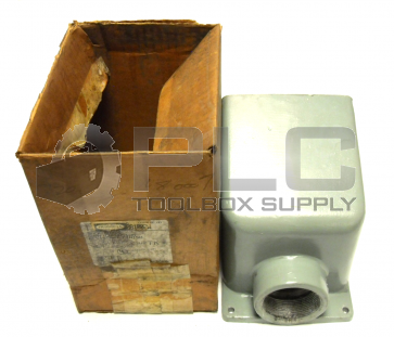 NEW HUBBELL BB1002W BACK BOXES PIN & SLEEVE 15 DEGREE ANGLE 2" HUB