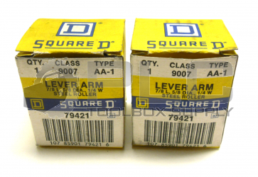 NEW LOT OF 2 SQUARE D 9007 AA-1 LEVER ARM 9007-AA-1 