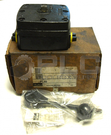 NEW PARKER PL50 PNEUMATIC DISC VALVE 1/2" WITH HANDLE