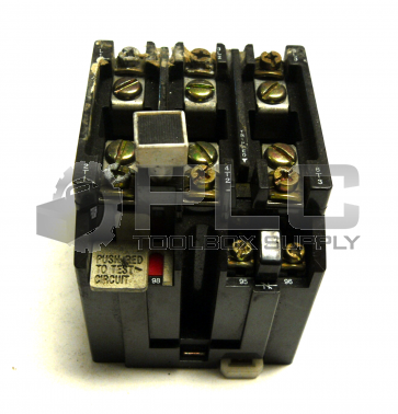 ALLEN BRADLEY 592-K0V16 OVERLOAD RELAY BLOCK 592 K0V16 SER B