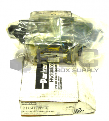 NEW PARKER D1VW1CNYCF-75 HYDRAULIC VALVE 120/60 110/50 .42/.50AMP