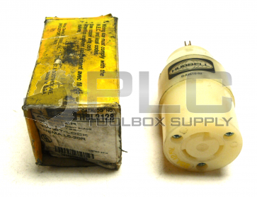 NEW HUBBELL HBL2128  TWIST LOCK PLUG 