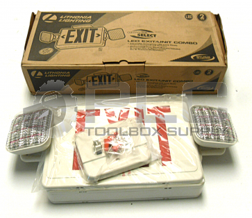LITHONIA LIGHTING ECR LED HO M6 LED EXIT/UNIT COMBO 