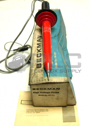 NEW IN BOX BECKMAN HV-211 HIGH VOLTAGE PROBE