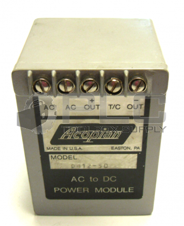 NEW ACOPIAN DB12-50 POWER MODULE AC TO DC 