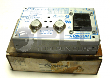 NEW CONDOR HAA512-A+ POWER SUPPLY 5V/2AMP AND 12-15V/.5AMP