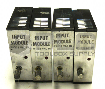 LOT OF 4 TEXAS INSTRUMENTS 5MT11-A05L INPUT MODULE85-132 VAC IN