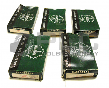 NEW 5 BOXES OF 10 CLAROSTAT VC10F RESISTOR 10 WATT 100 OHM (50 TOTAL)