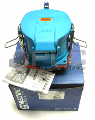 METRIC 37-24073 RECEPTACLE DS200 DECONTACTOR 200AMP 3P 1GND 