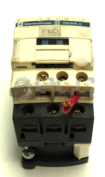 TELEMECANIQUE LAD4RCG CONTACTOR 3 POLE 120V 50/60HZ