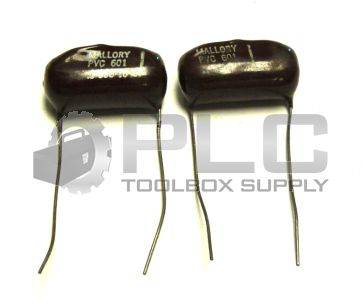 LOT OF 2 NEW MALLORY PVC 601 CAPACITOR 1-600V
