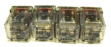 LOT OF 4 POTTER & BRUMFIELD KRP11DN RELAY 24V