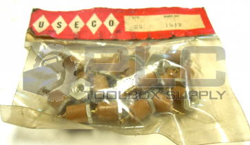 NEW SEALED LITTON INDUSTRIES 1417 MOLDED INSULATED STUDS QTY:25 PER BAG