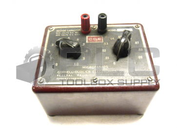 CDE CDB-3 DECADE CAPACITOR MICROFARADS CDB3