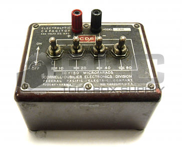 CDE CDE ELECTROLYTIC CAPACITOR 