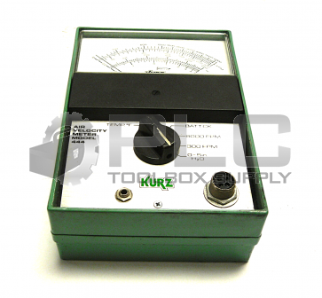 KURZ 444 VELOCITY METER 
