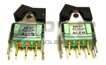 NEW LOT OF 2 ALCO MHV-106F TOGGLE SWITCH 125-250V MHV 106F