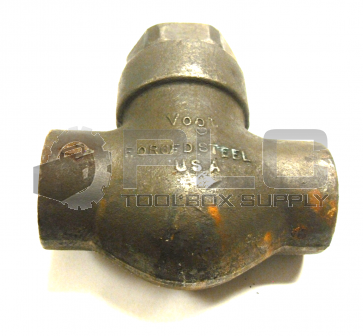 NEW VOGT B-7199 R18 CHECK VALVE 4881  3/4"-6000  CR-13 BODY A105 450 PSI