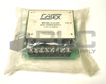 CALEX 2.12.240 DUAL POWER SUPPLY