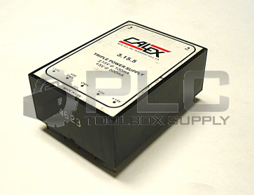 CALEX 3.15.5 PC BOARD MOUNTABLE TRIPLE OUTPUT POWER SUPPLY 