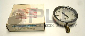 NEW ASHCROFT 35 1009 AW 02L 30/0IMV GAUGE 3 1/2" 0-30 in. hg vac