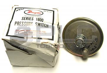 NEW DWYER SERIES 1824-0-1-S PRESSURE SWITCH