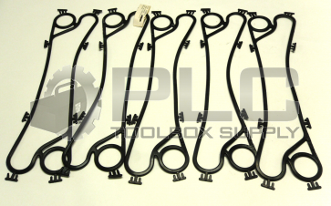 NEW LOT OF 5 ALFA LAVAL PO1 NBR/C WATER HEAT EXCHANGE GASKETS 32263-0924-6
