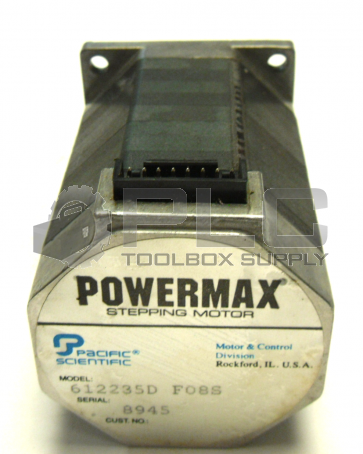 PACIFIC SCIENTIFIC 612235D F08S POWERMAX STEPPING MOTOR