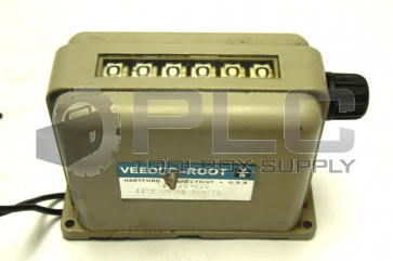 VEEDER-ROOT 120506-010 COUNTER 6-DIGIT 6 WATTS 115V