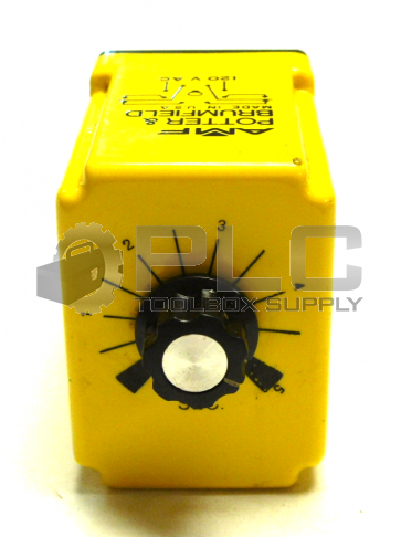 POTTER & BRUMFIELD CDB 38-70004 TIME DELAY RELAY 10 AMP 120V 8 PIN